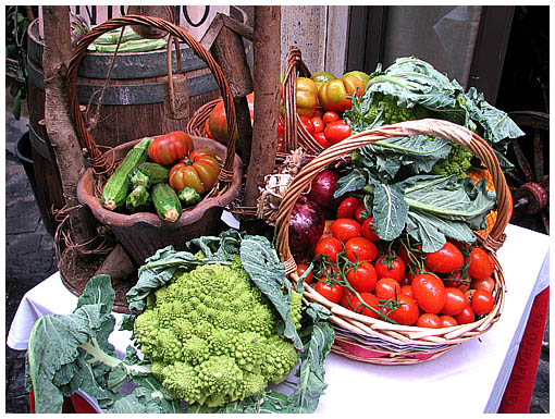 Verduras italianas